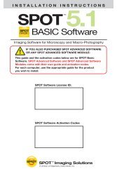 SPOT 5.1 Basic Software Installation Instructions - SPOT Imaging ...