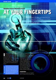 AT YOUR FINGERTIPS - Linux Magazine