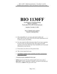 BIO 1130FF - Salinella