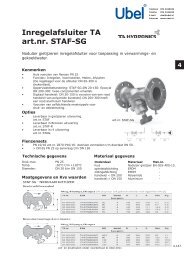 Inregelafsluiter TA art.nr. STAF-SG - catalogus-beheer.nl