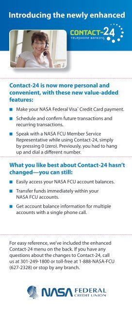 Introducing the newly enhanced - NASA Federal Credit Union
