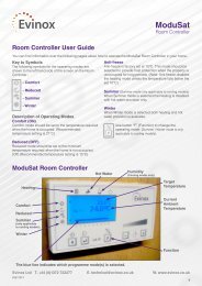 ModuSat Room Controller - Evinox