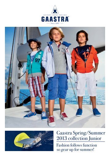 Gaastra Spring/Summer 2013 collection Junior