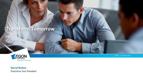 Transform Tomorrow - Aegon