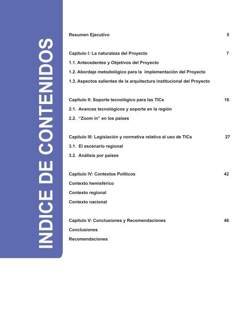 i.1. antecedentes y objetivos del proyecto - Red Interamericana de ...