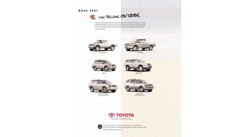 Toyota RAV4 2001 - Toyota Canada