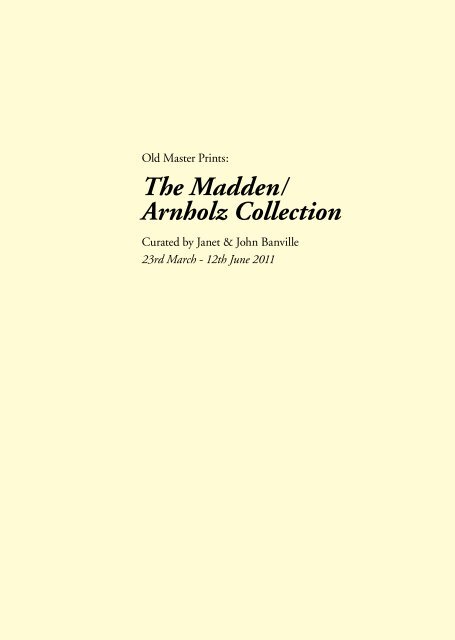 The Madden/ Arnholz Collection - Irish Museum of Modern Art