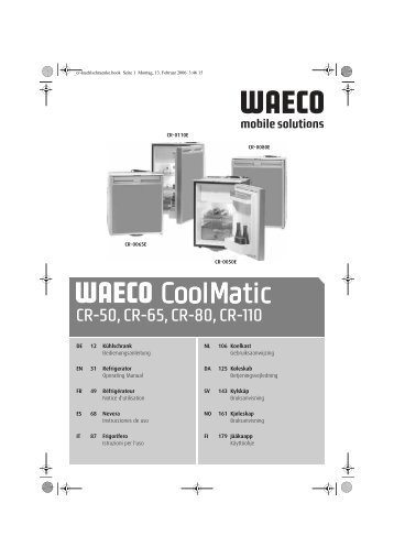 waeco cr-65 manual Isotherm parts and accessories.