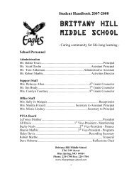 Brittany Hill Middle School - Bssd.net