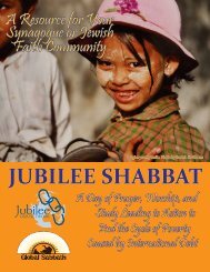 JUBILEE SHABBAT - Jubilee USA