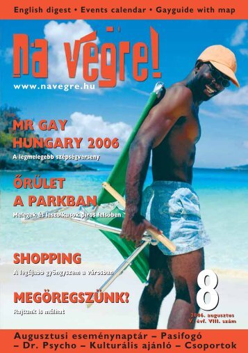 mr gay hungary 2006 - NavÃ©gre