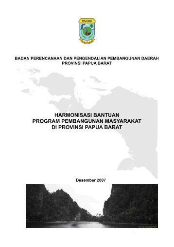 Harmonisasi Bantuan Program Pembangunan Masyarakat ... - UNDP