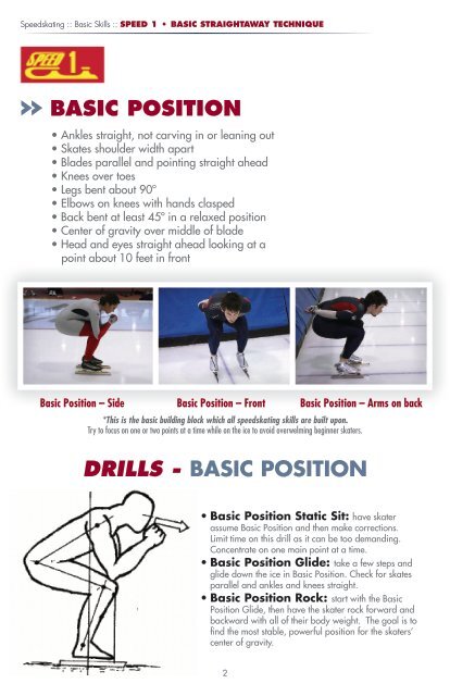 BASIC SKILLS MANUAL - Ice skating resources