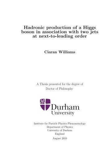 Hadronic production of a Higgs boson in association with two jets at ...