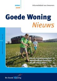 DGW NIEUWS ZOMER 2006 - De Goede Woning