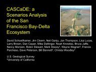 CASCADE: A Scenarios Analysis of the San Francisco Bay-Delta ...