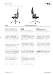 Headline Factsheet EN - Vitra