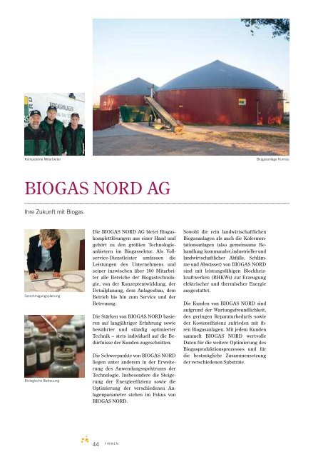Multitalent Biogas Multitalent Biogas - Biogaspartner