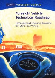 Foresight Vehicle Technology Roadmap - Institute for Manufacturing