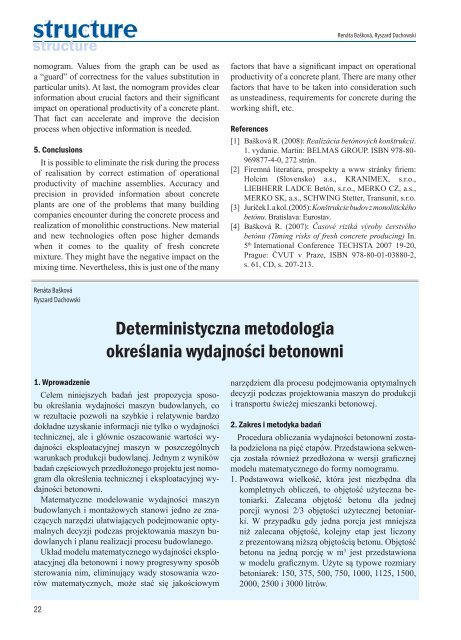 Pobierz pełny numer 1/2010 S&E - Structure and Environment - Kielce