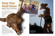 Keep Your Head Down - Nebraska Game and Parks Commission