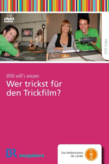 Wer trickst fÃ¼r den Trickfilm? - FWU