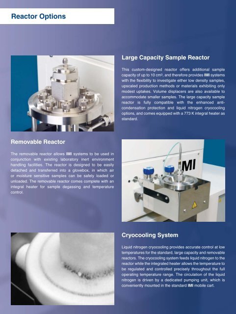 Manometric Gas Sorption Analyzers - LabSolutions