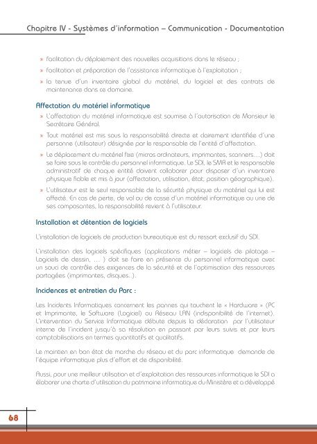 Guide du Fonctionnaire - Ministère de l'Habitat, de l'urbanisme et de ...