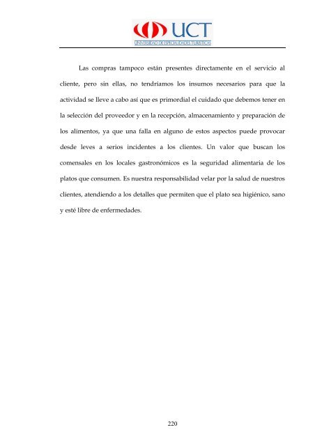 Manual de Procedimientos Operativos para el Restaurante las ...