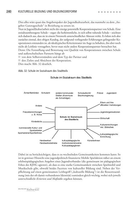 Kulturelle Bildung in der Bildungsreformdiskussion – Konzeption ...