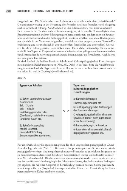 Kulturelle Bildung in der Bildungsreformdiskussion – Konzeption ...