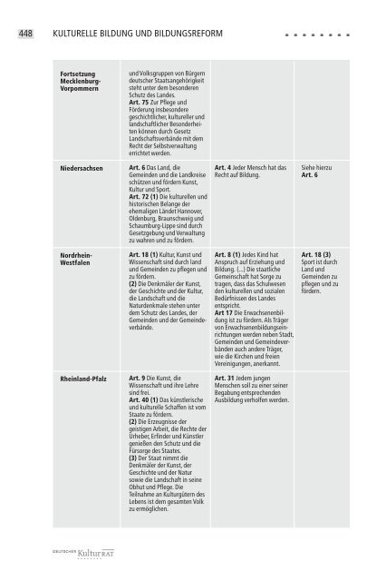 Kulturelle Bildung in der Bildungsreformdiskussion – Konzeption ...