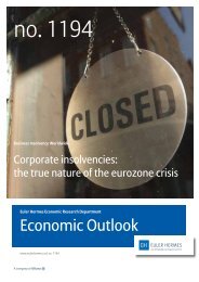 Economic Outlook - Euler Hermes