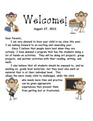 Click here to view my first day of school letter.