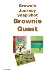 Brownie Quest - Girl Scouts of Northern California