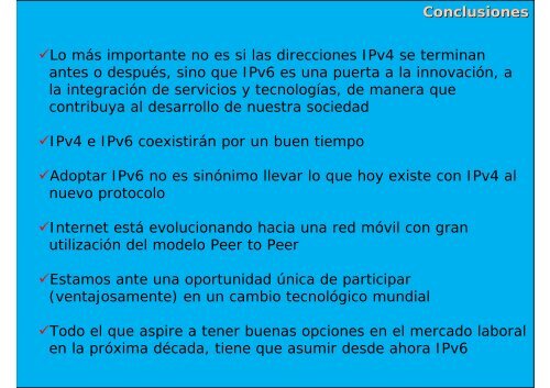 IPv6 en Cuba. Desarrollo y perspectivas - Bienvenidos al Portal IPv6 ...