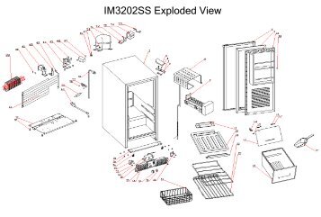 IM3202SS Exploded View - Avanti Products