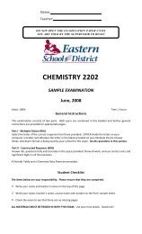 Chemistry 2202 Sample Exam 2008 2.pdf