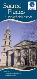 Sacred places - Wakefield District - Diocese of Wakefield