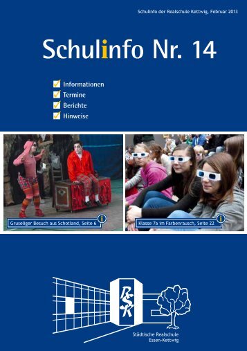 aktuelle Ausgabe - Realschule Kettwig - Essen