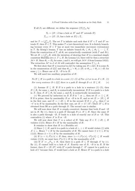 A Proof Calculus with Case Analysis as its Only Rule