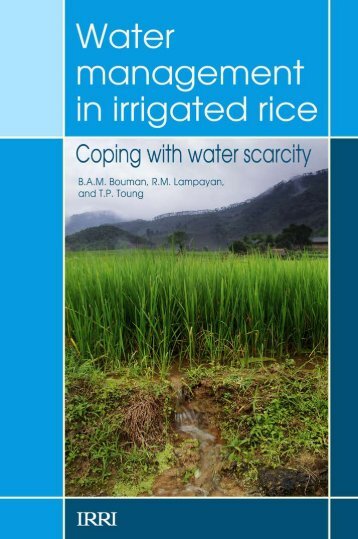 Water management in irrigated rice - Rice Knowledge Bank ...