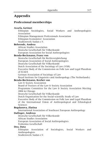 Appendix (PDF) - Max-Planck-Institut für ethnologische Forschung ...