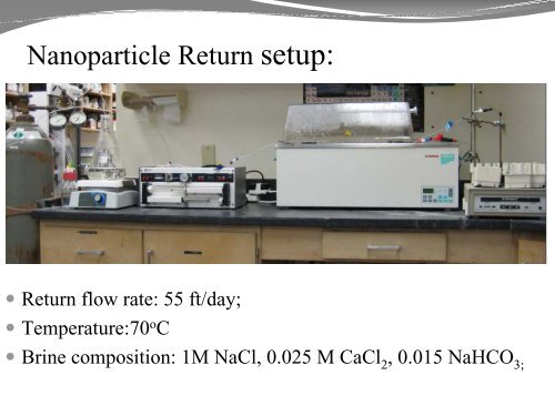 Oilfield nanoparticles: Synthesis, characterization and application.