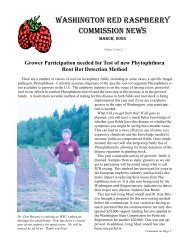 March 2005 - Washington Red Raspberry Commission
