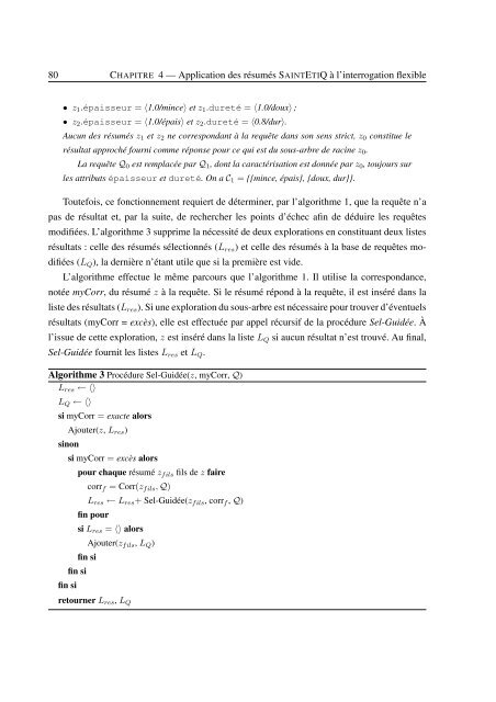 Le resume linguistique de donnees structurees comme ... - APMD