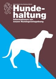 Hunde- haltung - Stadt Uster