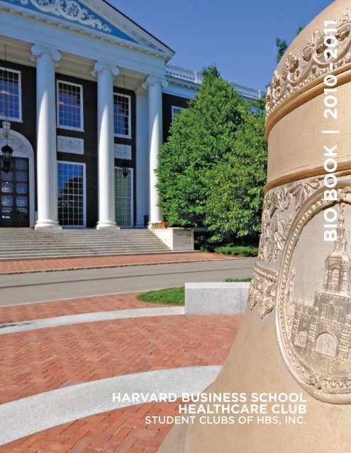 BIO BOOK | 20 10 – 20 11 - Harvard Business School