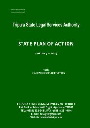 State Plan of Action - Tripura