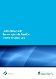 Memoria ONTI 2010 - Jefatura de Gabinete de Ministros